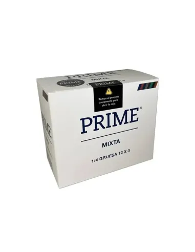 Preservativos mixta caja display 12 x3 | Prime | Preservativos