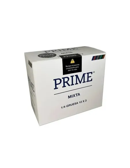 Preservativos mixta caja display 12 x3 | Prime | Preservativos