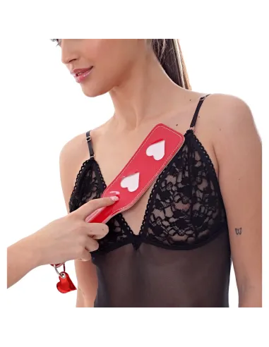 Palmeta corazon roja | Infarta fetish | Látigos y palmetas