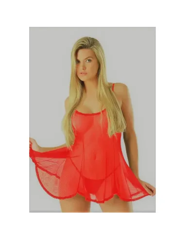 Camisolin de tul tipo campana medium negro | Romanett | Baby dolls