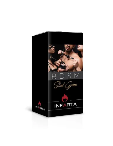 Arnes de cintura y muslera reforzada con esposas de mosqueton desmontables - eco cuero negro | Infarta fetish | Esposas