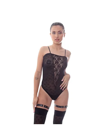 Musleras púas negro | Infarta fetish | Portaligas