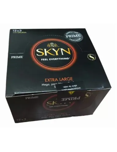 Preservativos skyn extra large 12 x 3 | Prime | Preservativos