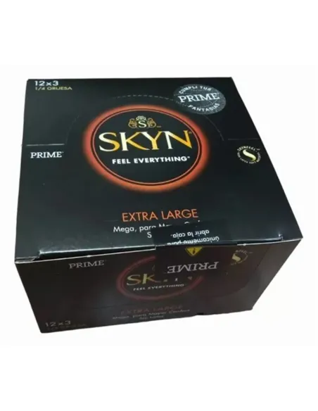 Preservativos skyn extra large 12 x 3 | Prime | Preservativos