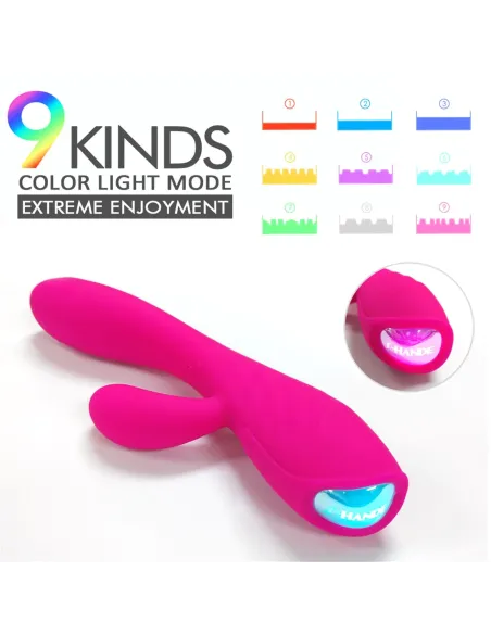 Vibrador muses 9 funciones recargable | S-hande | Rabbits