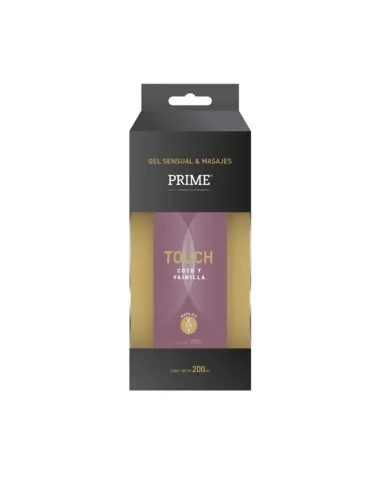 Prime gel touch 2 en 1 coco y vainilla 200 ml | Prime | Intimos