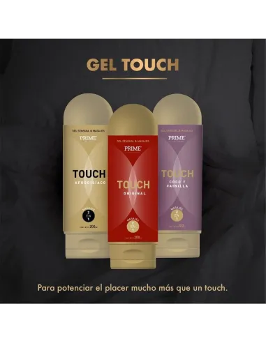 Prime gel touch 2 en 1 coco y vainilla 200 ml | Prime | Intimos
