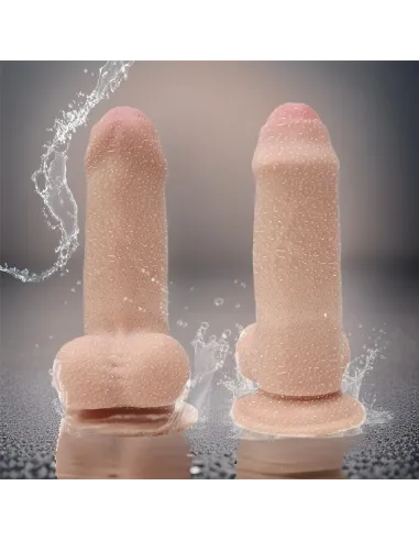 Lucius dildo dual layer pellizcable vertebrado | Infarta toys | Dildos macizos