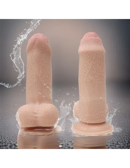 Lucius dildo dual layer pellizcable vertebrado | Infarta toys | Dildos macizos