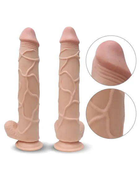 Aurelius dildo dual pellizcable vertebrado | Infarta toys | Dildos macizos