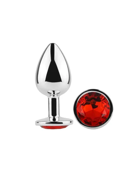 Anal plug eros metal large red | Infarta toys | Plugs