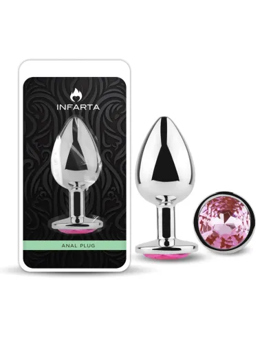 Anal plug eros metal large pink | Infarta toys | Plugs