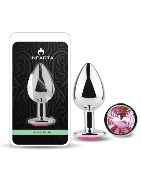 Anal plug eros metal large pink | Infarta toys | Plugs