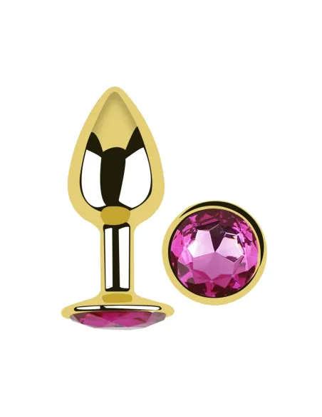 Anal plug eros gold metal medium rosy | Infarta toys | Plugs