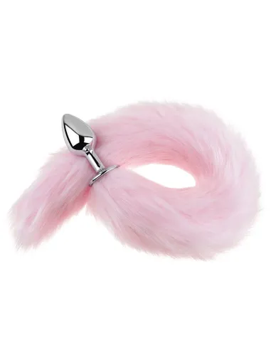 Anal plug tail metal small pink | Infarta toys | Plugs