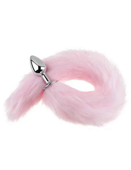 Anal plug tail metal small pink | Infarta toys | Plugs