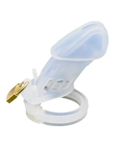 Chastity guardian senior silicone long transparent | Infarta toys | Castidad