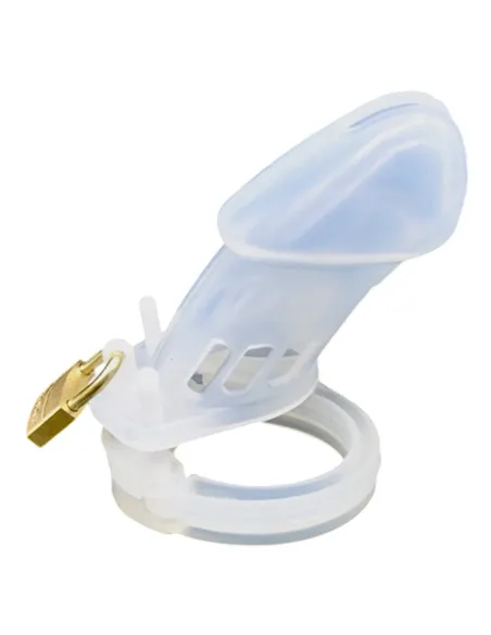 Chastity guardian senior silicone long transparent | Infarta toys | Castidad