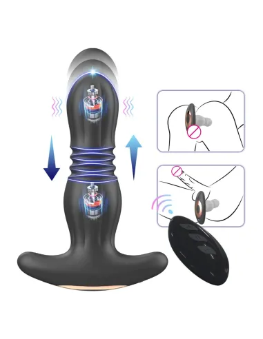 Thrusting anal vibrator shadow shaker | Infarta toys | Vibradores