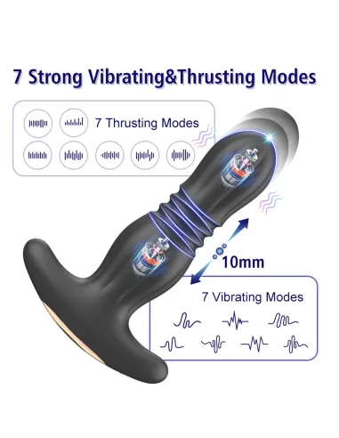 Thrusting anal vibrator shadow shaker | Infarta toys | Vibradores