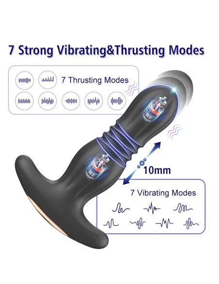 Thrusting anal vibrator shadow shaker | Infarta toys | Vibradores