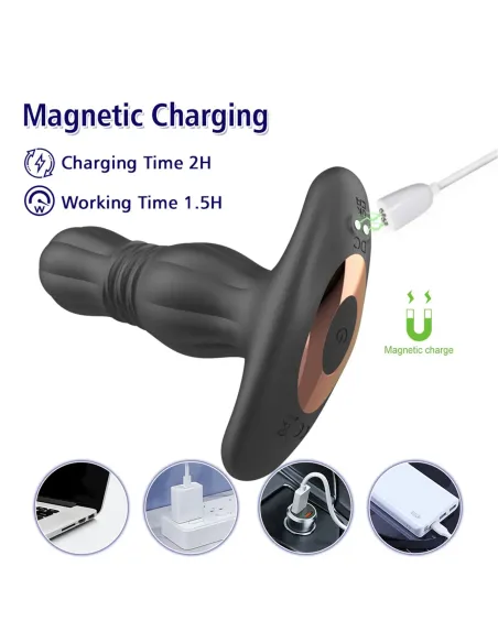 Thrusting anal vibrator shadow shaker | Infarta toys | Vibradores