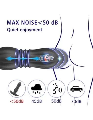 Thrusting anal vibrator shadow shaker | Infarta toys | Vibradores