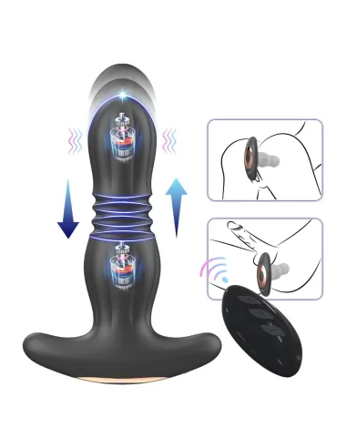 Thrusting anal vibrator shadow shaker | Infarta toys | Vibradores