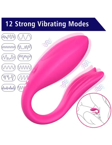 Couple vibrator - app rose fusion | Infarta toys | Estimuladores clítoris