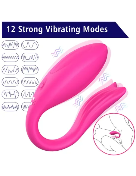 Couple vibrator - app rose fusion | Infarta toys | Estimuladores clítoris