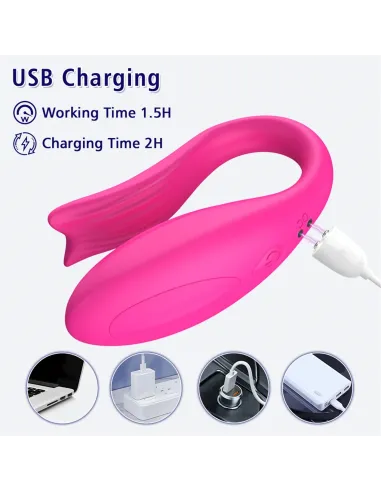 Couple vibrator - app rose fusion | Infarta toys | Estimuladores clítoris