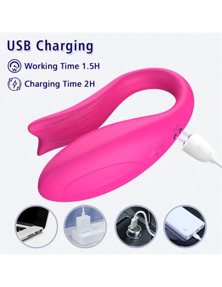 Couple vibrator - app rose fusion | Infarta toys | Estimuladores clítoris