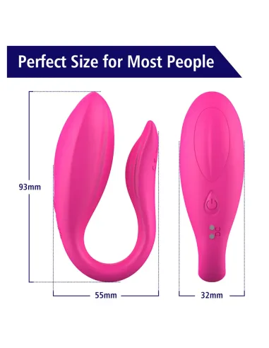 Couple vibrator - app rose fusion | Infarta toys | Estimuladores clítoris