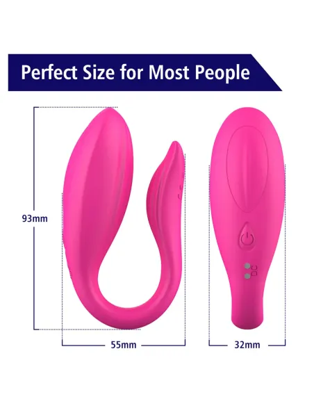 Couple vibrator - app rose fusion | Infarta toys | Estimuladores clítoris