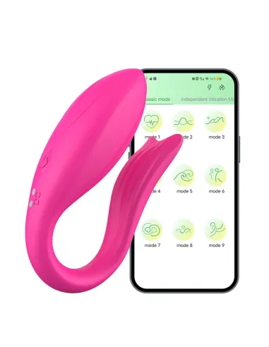 Couple vibrator - app rose fusion | Infarta toys | Estimuladores clítoris