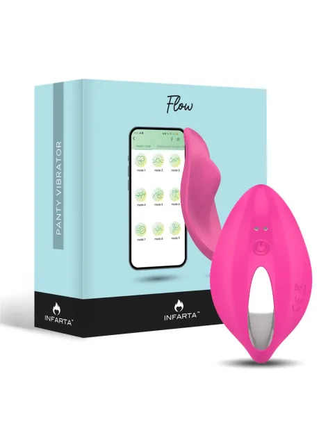 Flow wearable panty vibrator - app | Infarta toys | Estimuladores clítoris