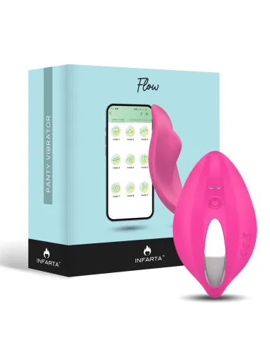 Flow wearable panty vibrator - app | Infarta toys | Estimuladores clítoris