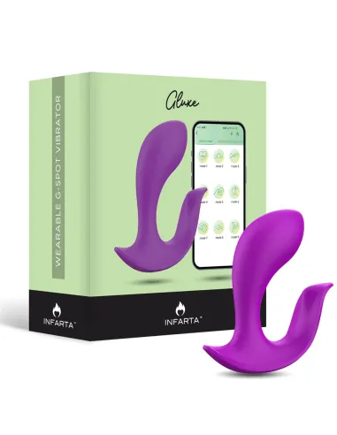 Wearable g-spot vibrator - app gluxe | Infarta toys | Estimuladores clítoris