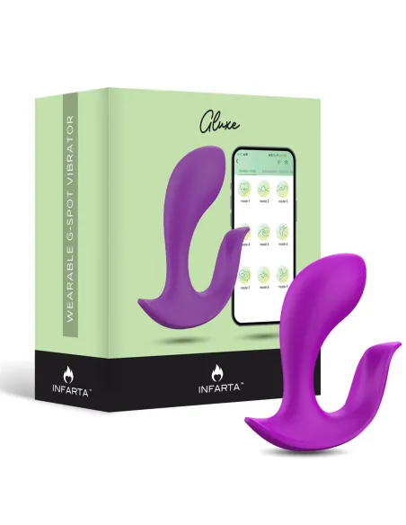 Wearable g-spot vibrator - app gluxe | Infarta toys | Estimuladores clítoris