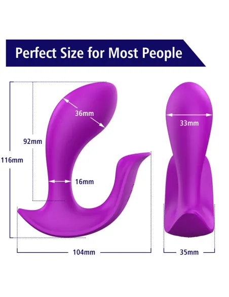 Wearable g-spot vibrator - app gluxe | Infarta toys | Estimuladores clítoris