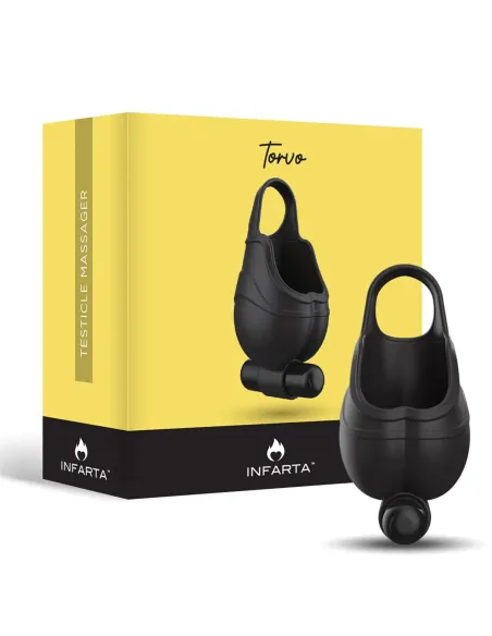 Testicle massager & ring vibrator torvo - anillo masajeador | Infarta toys | Anillos