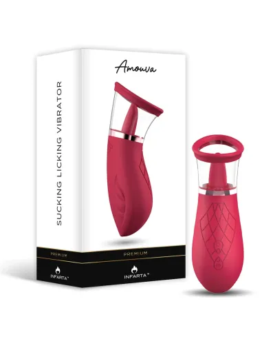 Sucking licking vibrator amouva | Infarta toys | Estimuladores clítoris