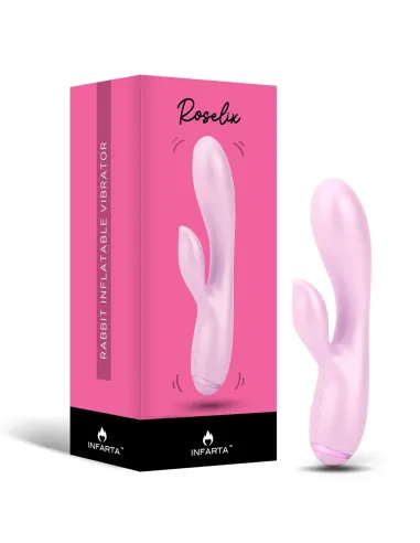 Rabbit vibrator roselix - ¡inflalo y disfrutá lo nuevo! | Infarta toys | Rabbits