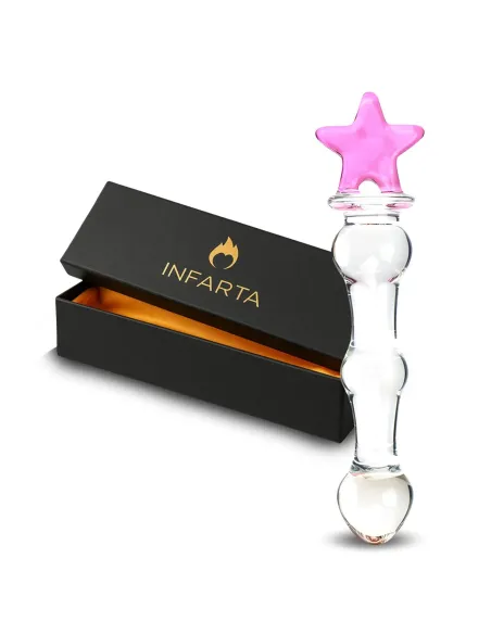 Glass dildo galaxy wand | Infarta toys | Dildos macizos