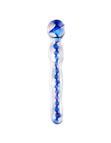 Glass dildo helixblue | Infarta toys | Vidrio