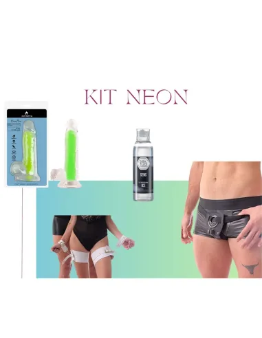 Amazing kit - luxury time neon -set 4 unidades | Infarta toys | Descuentos y promociones