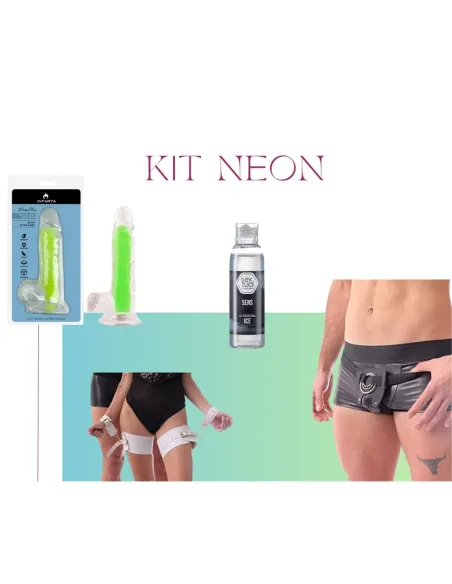 Amazing kit - luxury time neon -set 4 unidades | Infarta toys | Descuentos y promociones