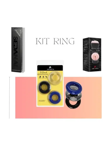 Amazing kit - luxury time ring -set 3 unidades | Infarta toys | Descuentos y promociones