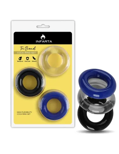 Amazing kit - luxury time ring -set 3 unidades | Infarta toys | Descuentos y promociones