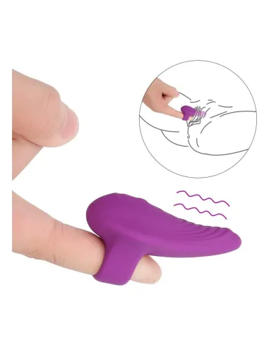 Finger vibrator violeta / c9013 | Fly night | Vibradores